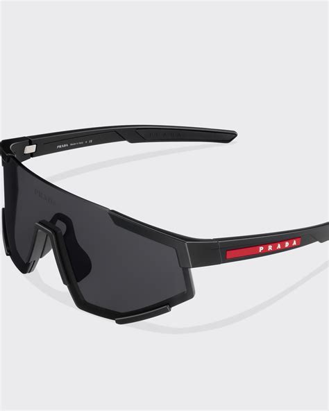 prada sport sunglasses linea rossa